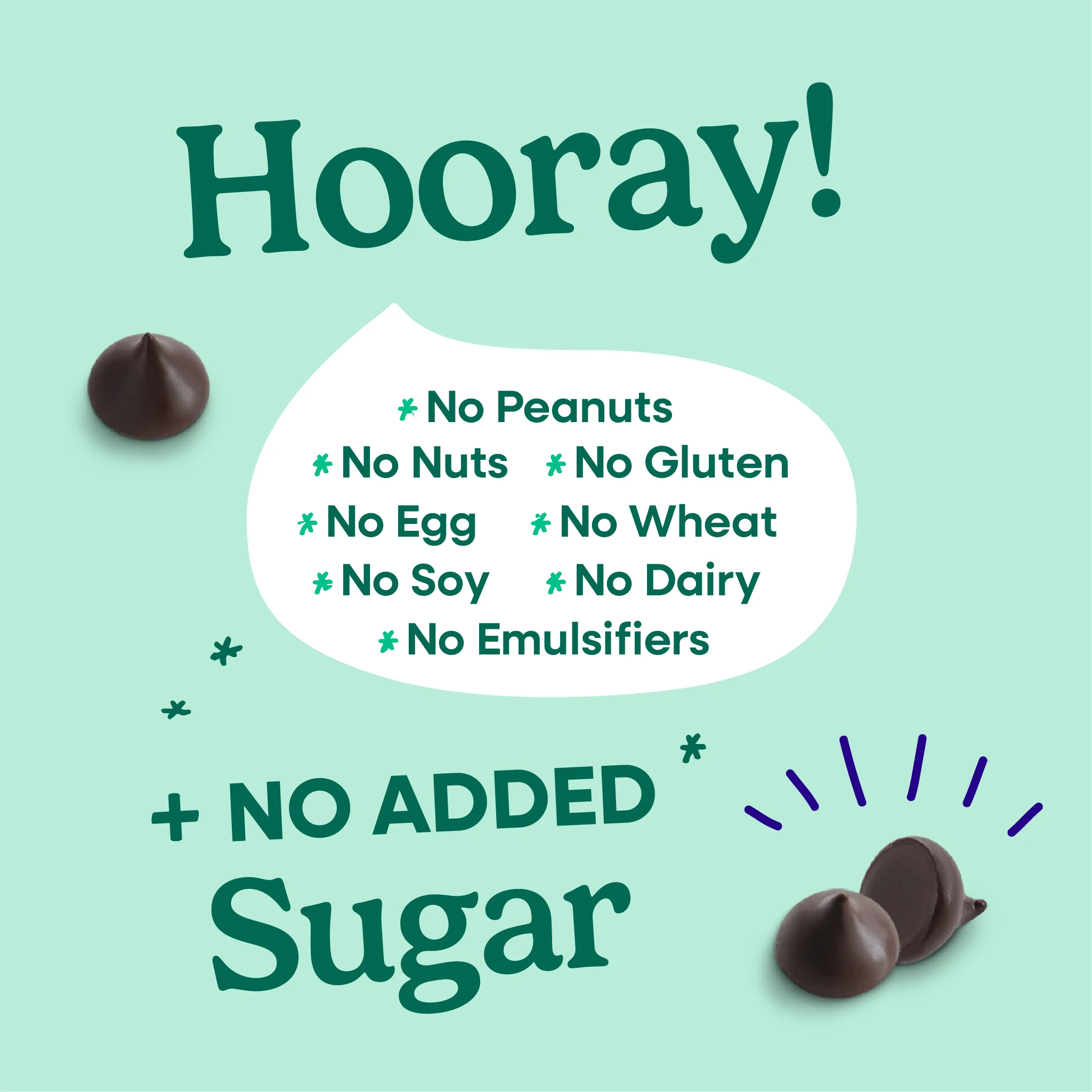 70% Cacao Organic Vegan Bitter-Sweet Dark Chocolate Chips with Stevia (6 Bags) - Image 4