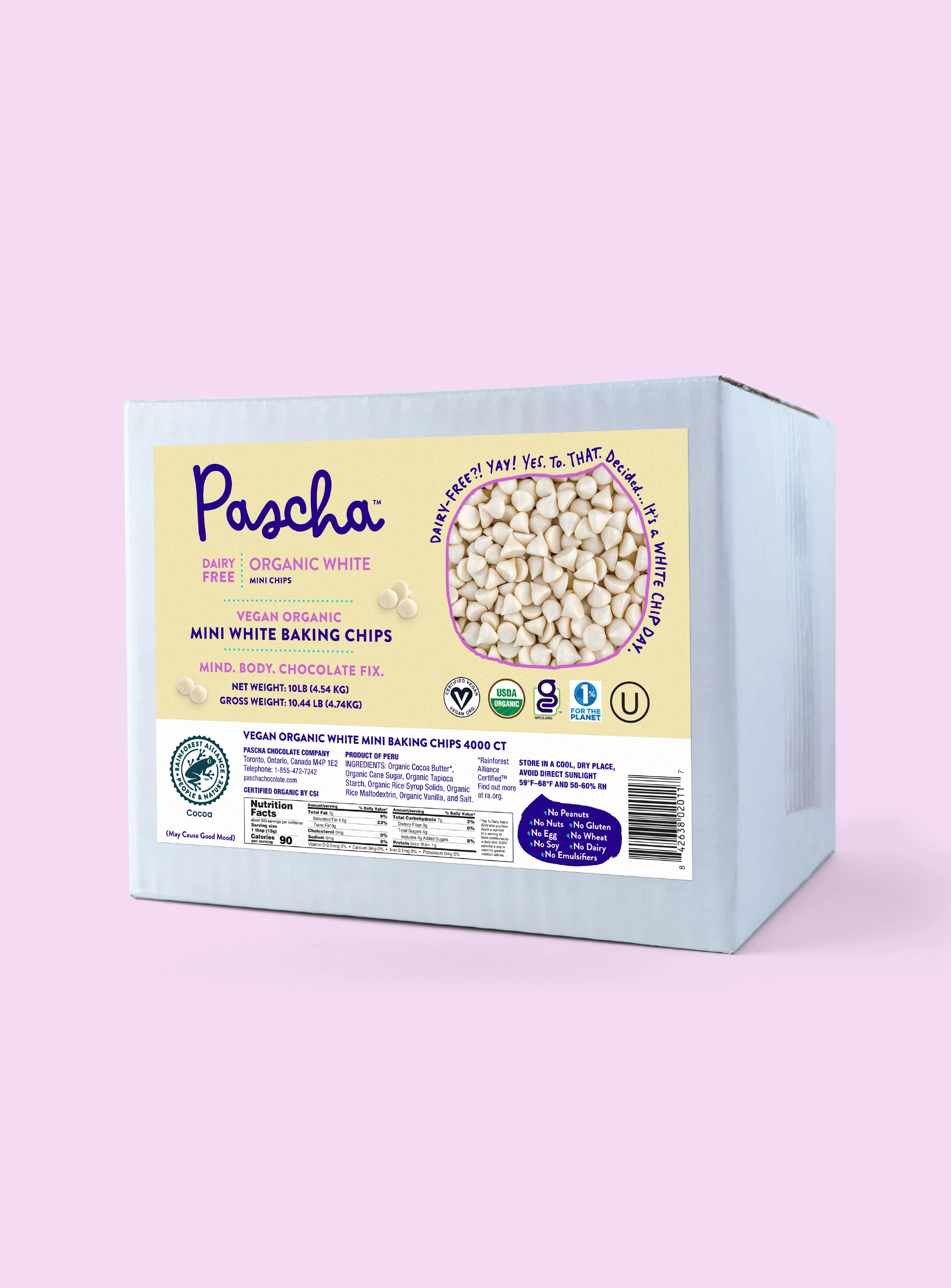 Pascha Chocolate - Always 100% Plant-Based